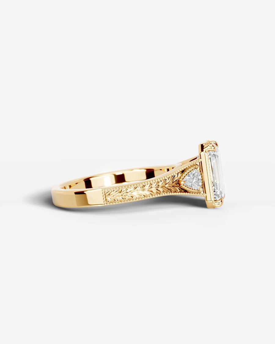 Tessa (Emerald) 18k Yellow Gold 003