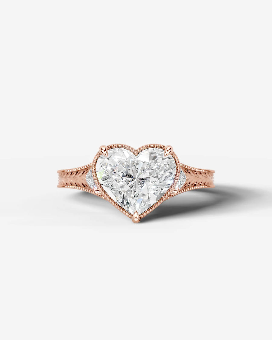 Tessa (Heart) 14k Rose Gold 001
