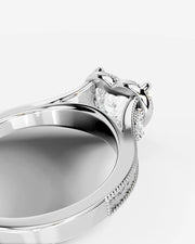 Tessa (Heart) 14k White Gold 002