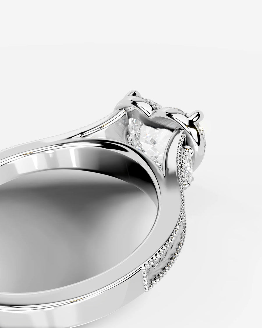 Tessa (Heart) 14k White Gold 002