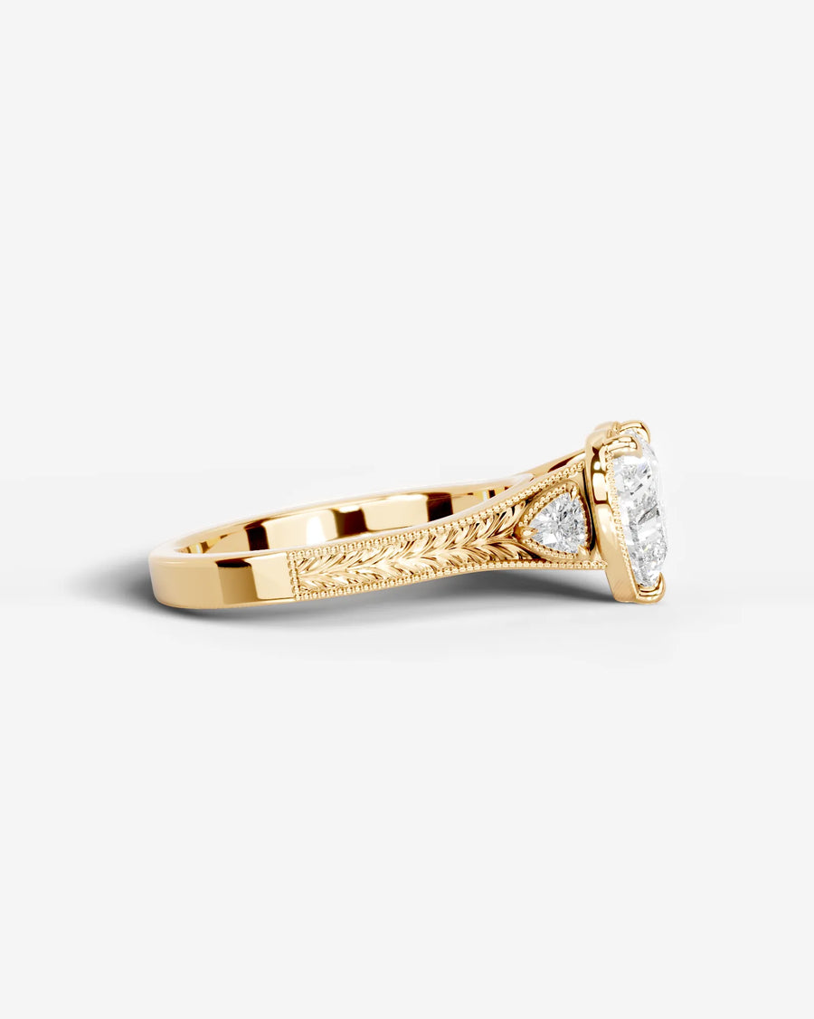 Tessa (Heart) 14k Yellow Gold 003