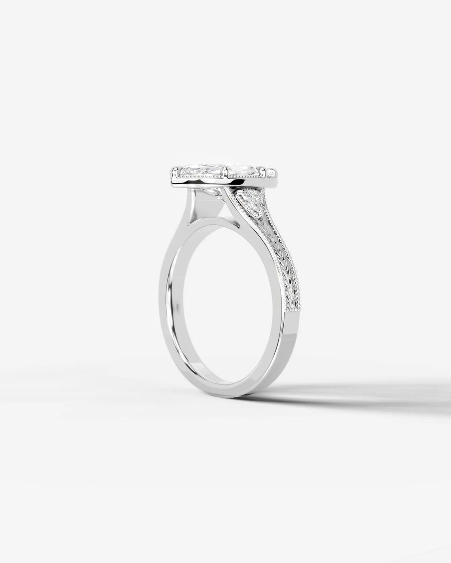 Tessa (Marquise) Platinum 004