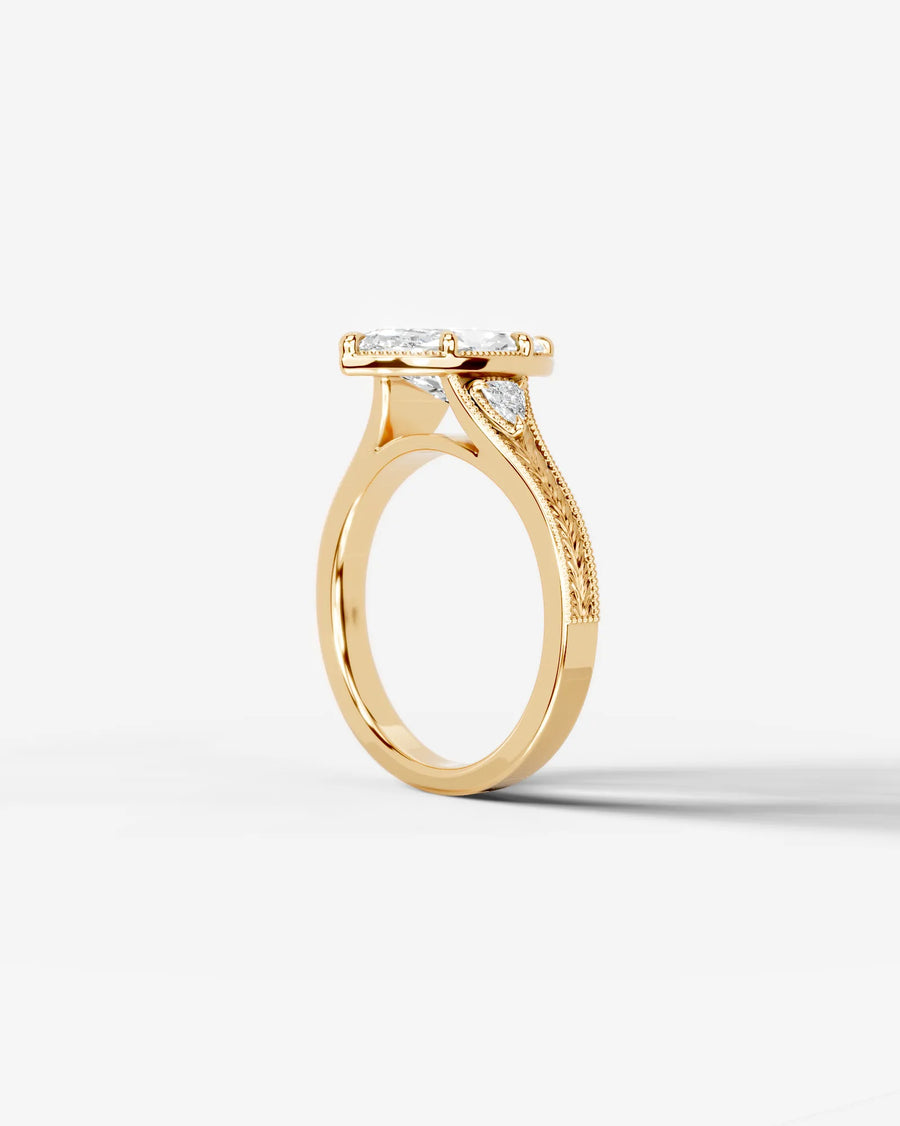 Tessa (Marquise) 14k Yellow Gold 004