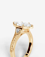 Tessa (Marquise) 14k Yellow Gold 005
