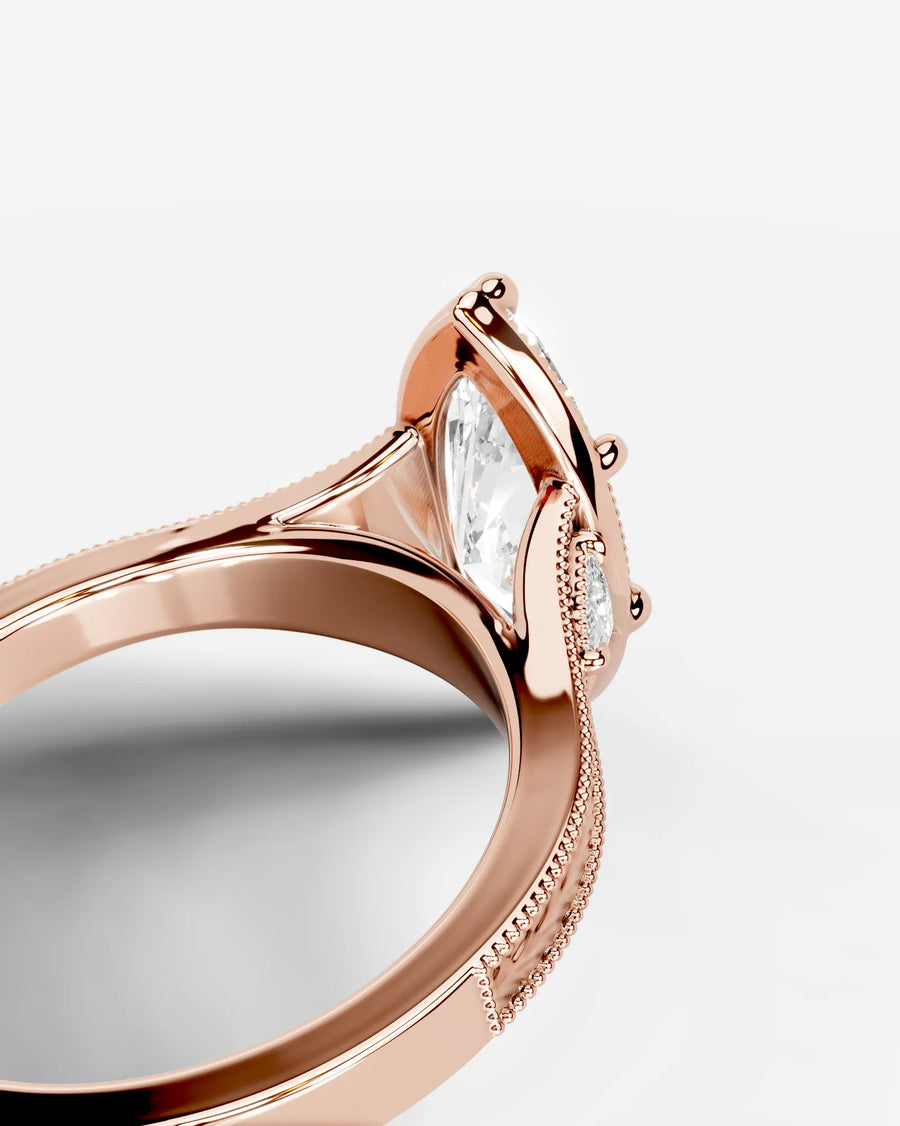 Tessa (Marquise) 14k Rose Gold 002