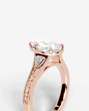 Tessa (Pear) 14k Rose Gold 005