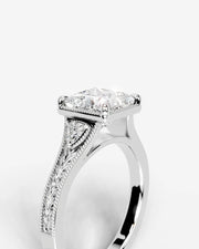 Tessa (Princess) 14k White Gold 005