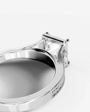 Tessa (Princess) 14k White Gold 002
