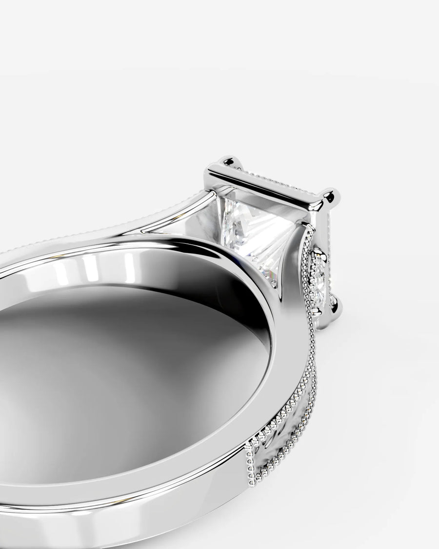 Tessa (Princess) 14k White Gold 002