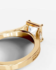Tessa (Princess) 14k Yellow Gold 002
