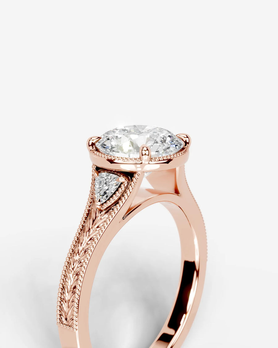 Tessa (Round) 14k Rose Gold 005