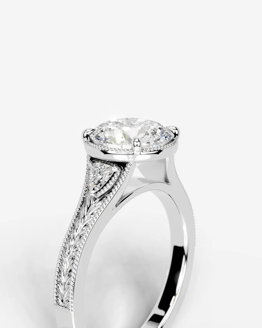 Tessa (Round) Platinum 005