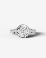 Tessa (Round) Platinum 001