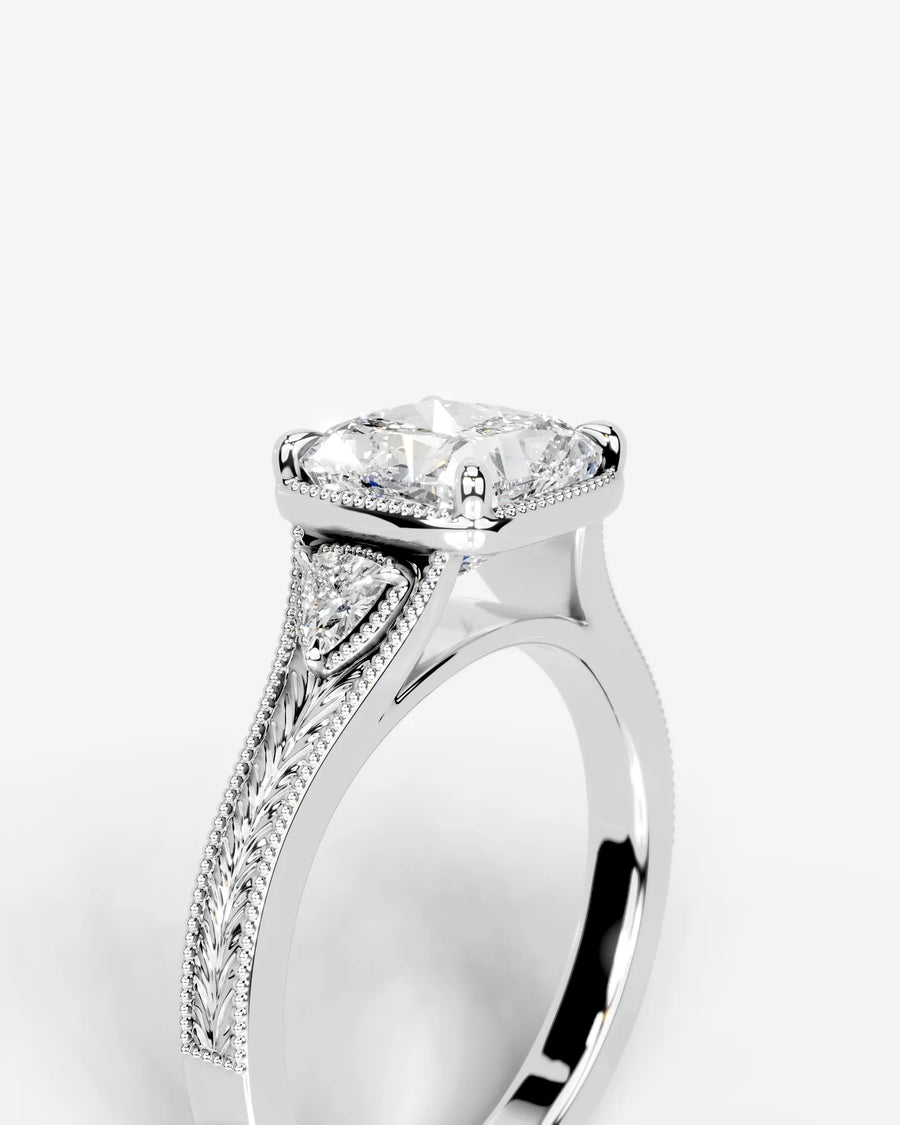Tessa (Cushion) Platinum 005