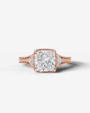 Tessa (Cushion) 14k Rose Gold 001