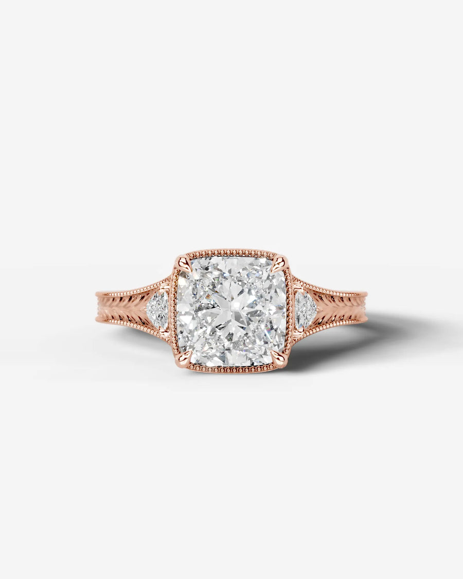 Tessa (Cushion) 14k Rose Gold 001