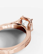 Tessa (Cushion) 14k Rose Gold 002