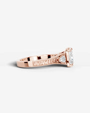 Tessa (Cushion) 14k Rose Gold 003