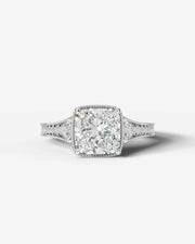 Tessa (Cushion) Platinum 001