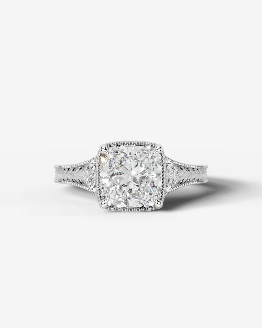 Tessa (Cushion) Platinum 001