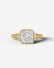 Tessa (Cushion) 14k Yellow Gold 001