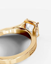 Tessa (Cushion) 14k Yellow Gold 002