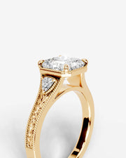 Tessa (Radiant) 14k Yellow Gold 005