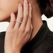 The Pave Alisha Moissanite Ring - KNT - Engagement Rings, Wedding Bands & Fine Jewelry