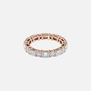  Alternating Emerald And Round Basket Eternity Ring 14k Rose Gold 3 3 001