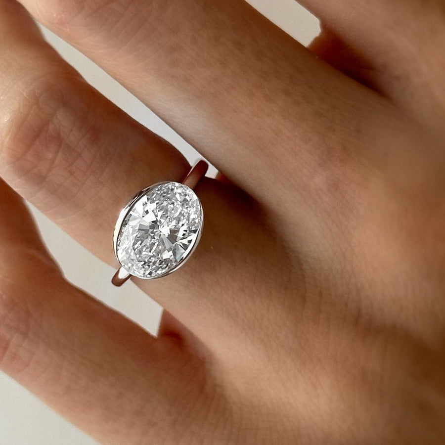  Amanda Lab Diamond 14k White Gold 3