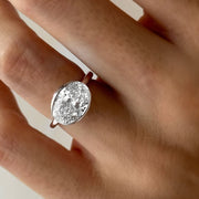  Amanda Lab Diamond 18k White Gold 3