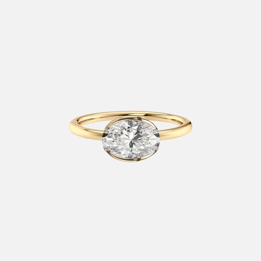  Amanda Lab Diamond 18k Yellow Gold 1