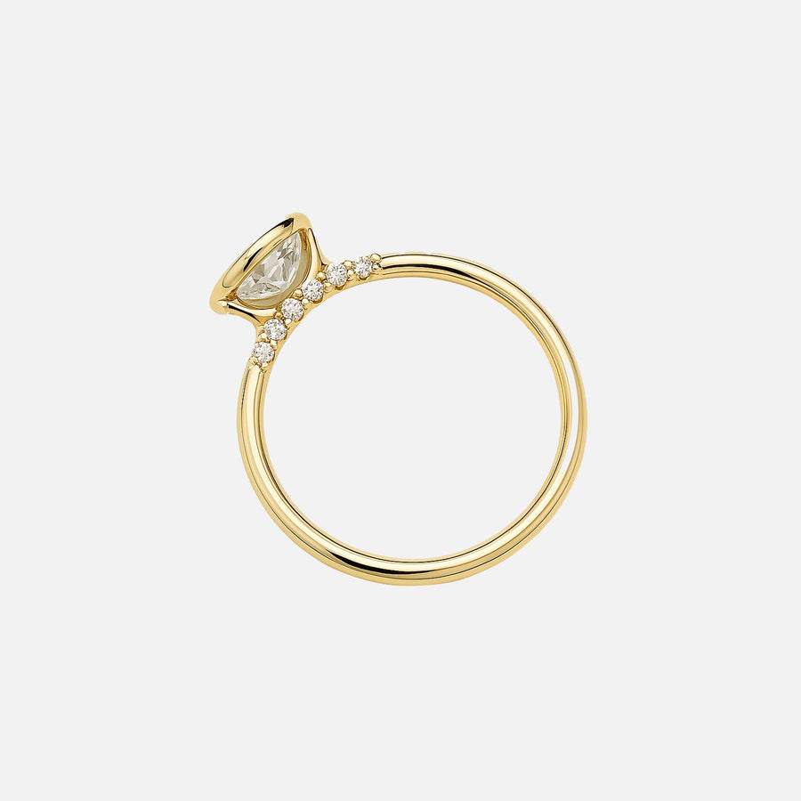  Amanda Lab Diamond 18k Yellow Gold 2