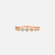  Athena Moissanite 14k Rose Gold 1