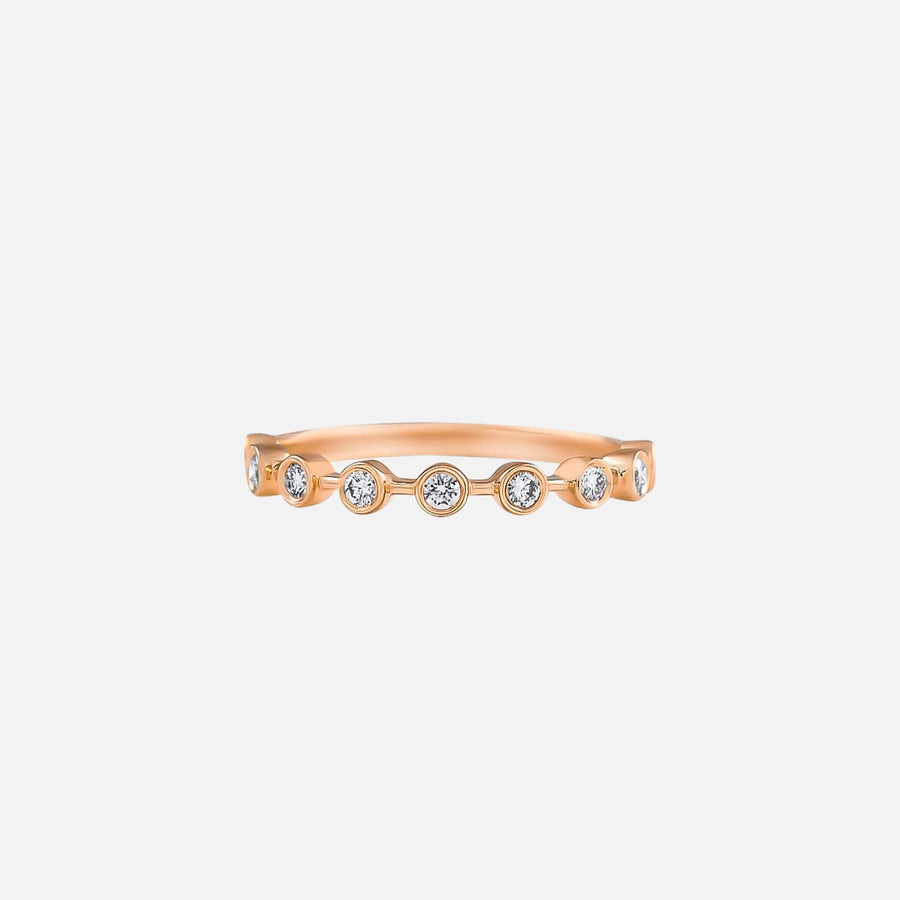  Athena Moissanite 14k Rose Gold 1