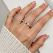  Athena Moissanite 14k White Gold 3 Final