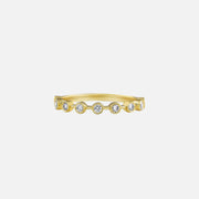 Athena Moissanite 14k Yellow Gold 1