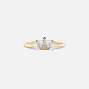 The Prong Aurora Crown Moissanite Ring - KNT - Engagement Rings, Wedding Bands & Fine Jewelry