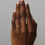 The Solid Bold Eternity Moissanite Ring - KNT - Engagement Rings, Wedding Bands & Fine Jewelry