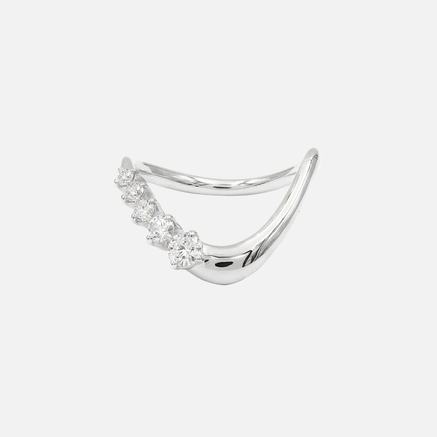 The Pave Celestial Glow Prong Moissanite Ring - KNT - Engagement Rings, Wedding Bands & Fine Jewelry