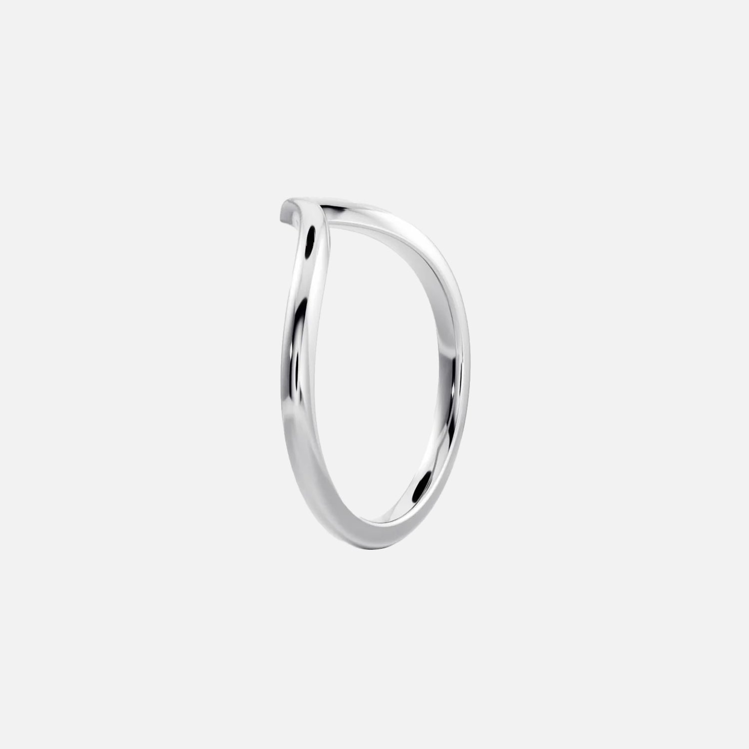 The Solid Cherry Chevron Moissanite Ring - KNT - Engagement Rings, Wedding Bands & Fine Jewelry