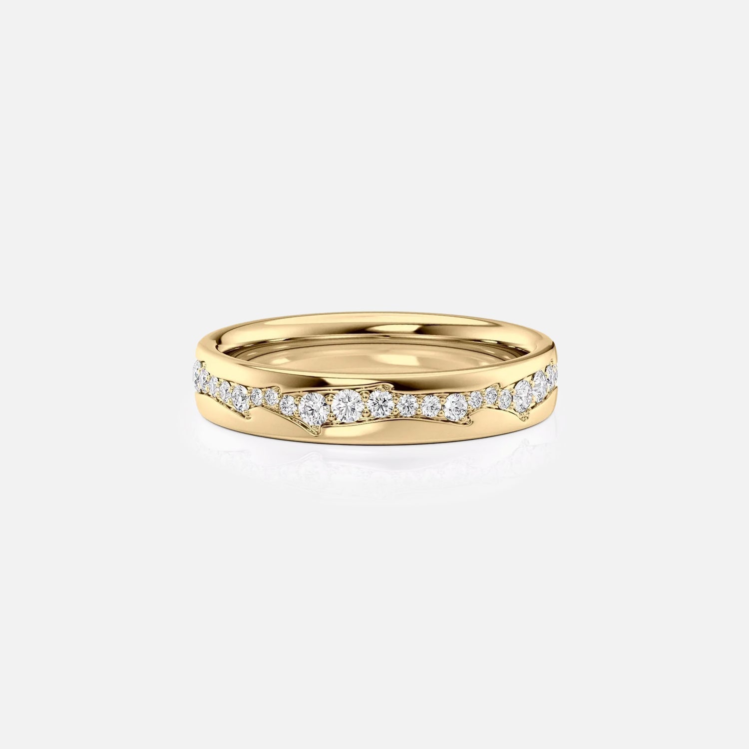 The Designer Dia Dewdrop Pave Moissanite Ring - KNT - Engagement Rings, Wedding Bands & Fine Jewelry