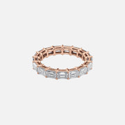  East West Emerald Eternity Ring 18k Rose Gold 4 0 001