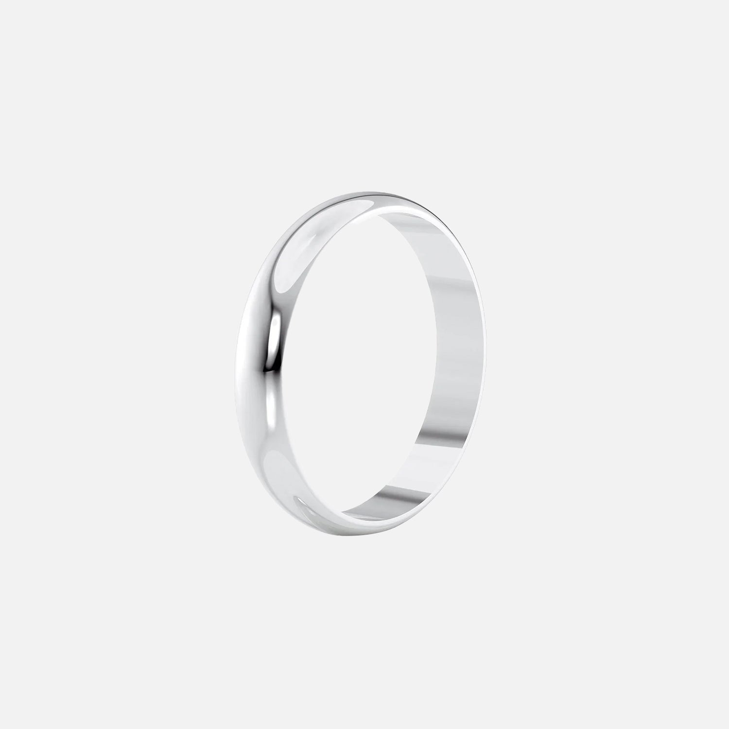 The Classic Edward Solid Moissanite Ring - KNT - Engagement Rings, Wedding Bands & Fine Jewelry