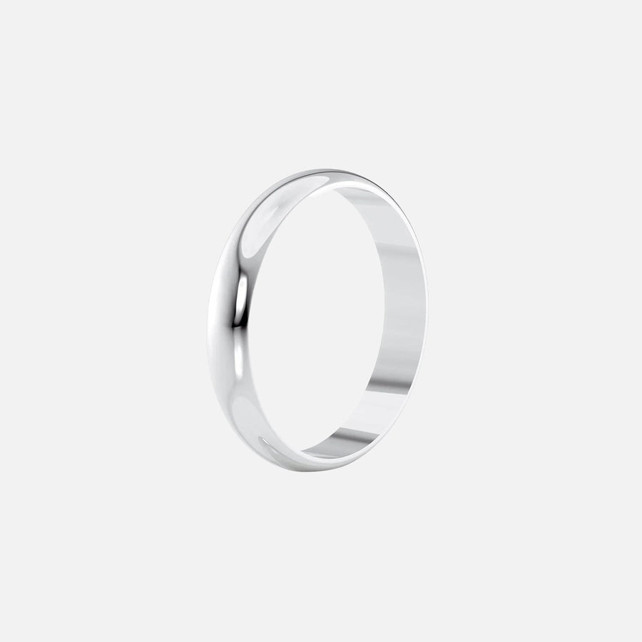 The Classic Edward Solid Moissanite Ring - KNT - Engagement Rings, Wedding Bands & Fine Jewelry