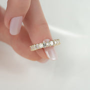  Emerald Eternity Ring 18k Yellow Gold 4 0 003