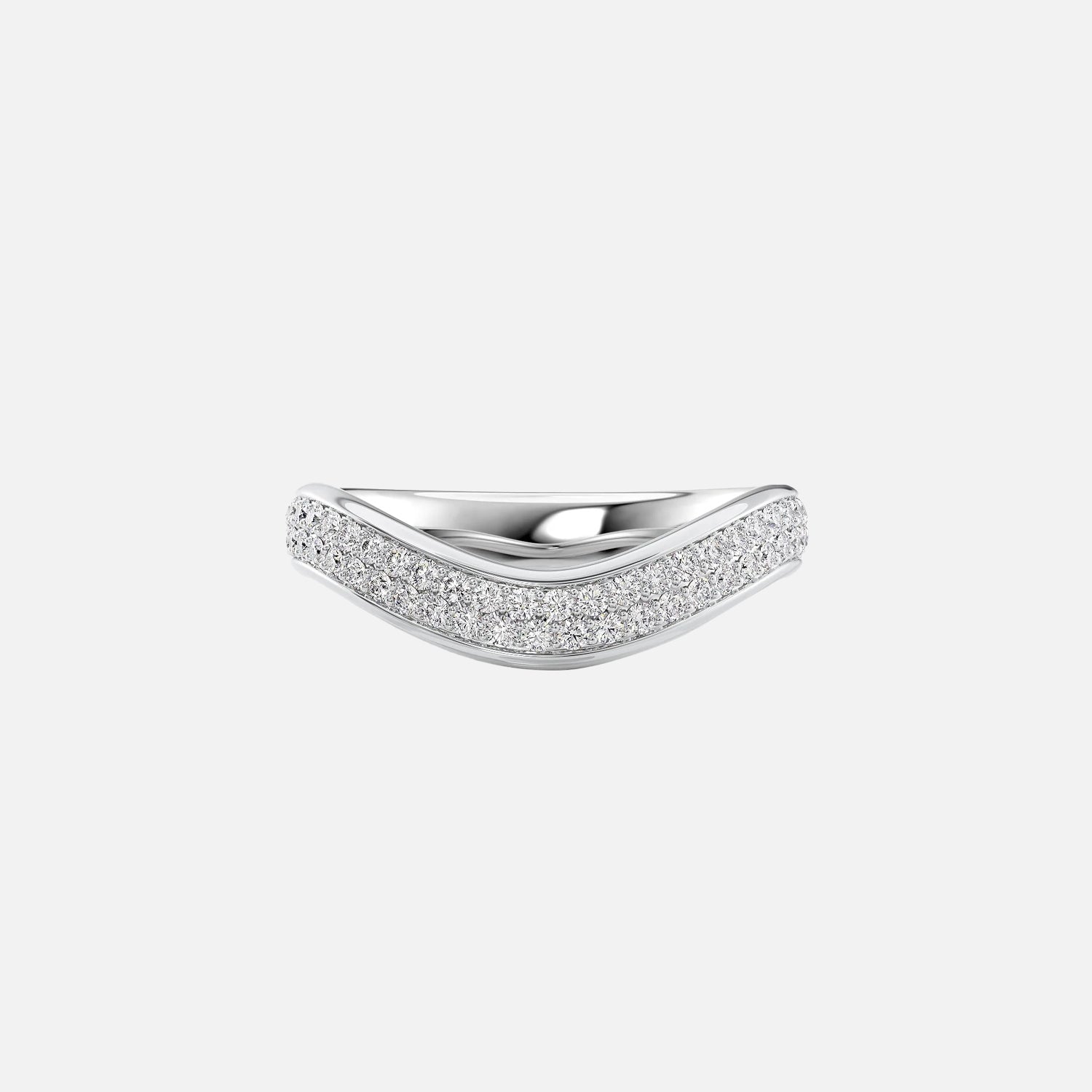 The Pave Endless Affection Diamonds Moissanite Ring - KNT - Engagement Rings, Wedding Bands & Fine Jewelry