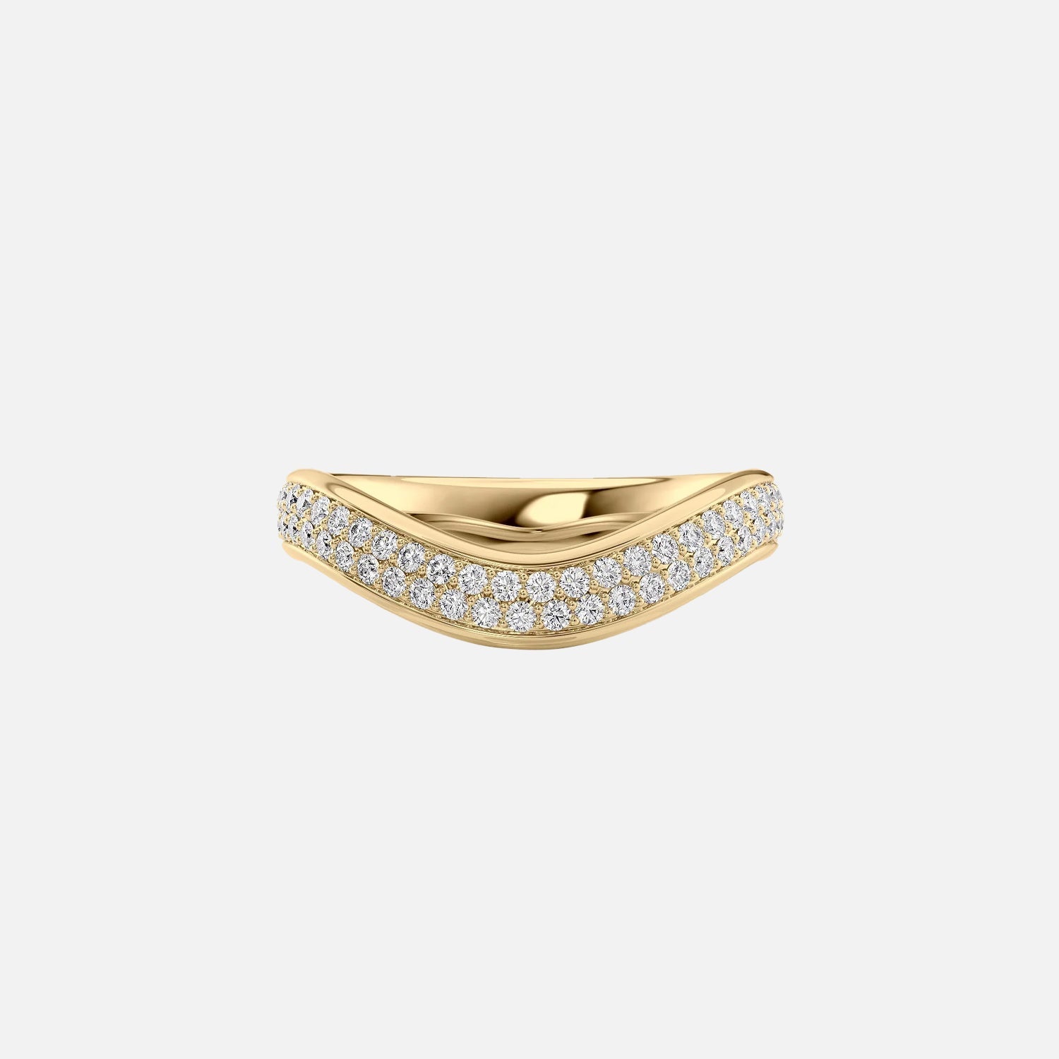 The Pave Endless Affection Diamonds Moissanite Ring - KNT - Engagement Rings, Wedding Bands & Fine Jewelry