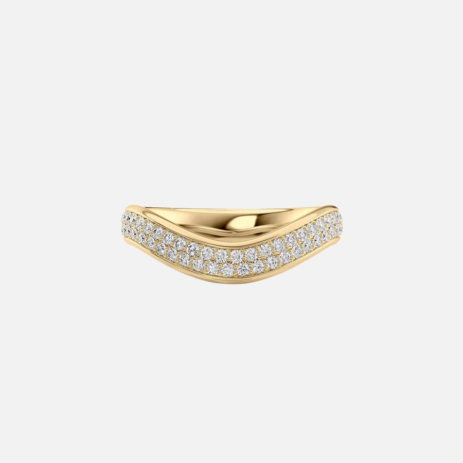 The Pave Endless Affection Diamonds Moissanite Ring - KNT - Engagement Rings, Wedding Bands & Fine Jewelry