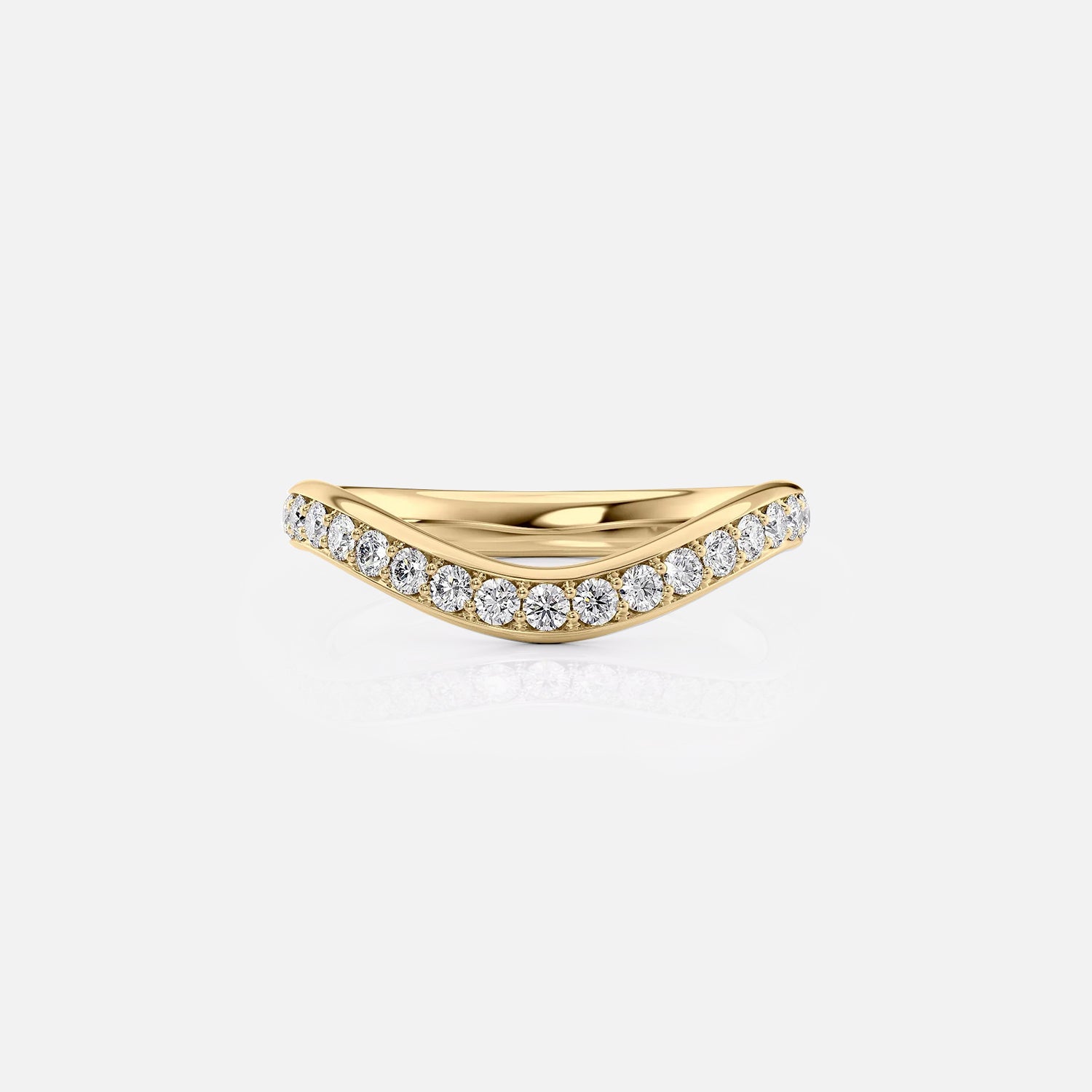 The Pave Eternal Embrace Nature Moissanite Ring - KNT - Engagement Rings, Wedding Bands & Fine Jewelry
